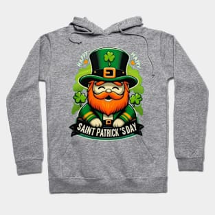 Happy St Patricks Day Leprechaun Toddler Shamrock Boy Girls Hoodie